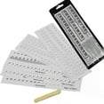 thumbnail image 1 of 54/61/88 Key Piano Stickers PVC Transparent Piano Keyboard Piano Stave Electronic Keyboard Name Note Sticker Accessories, 1 of 5