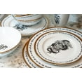 thumbnail image 3 of Robe Factory LLC Harry Potter Hogwarts House Logos 16-Piece Dinnerware Set | Ceramic Dish Set, 3 of 7