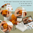 thumbnail image 3 of Needle Felting Kit, 2 PCS Dolls Needle Felting Beginner Kit Needle Felting Pad, Felting Wool, Felting Needles, Keychain, 3 of 7