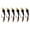 Style 14, variant on Lerpwige 6pcs Copper Head Pheasant Tail Fly Fishing Lures With Barbed Hook For Freshwater Or Saltwater