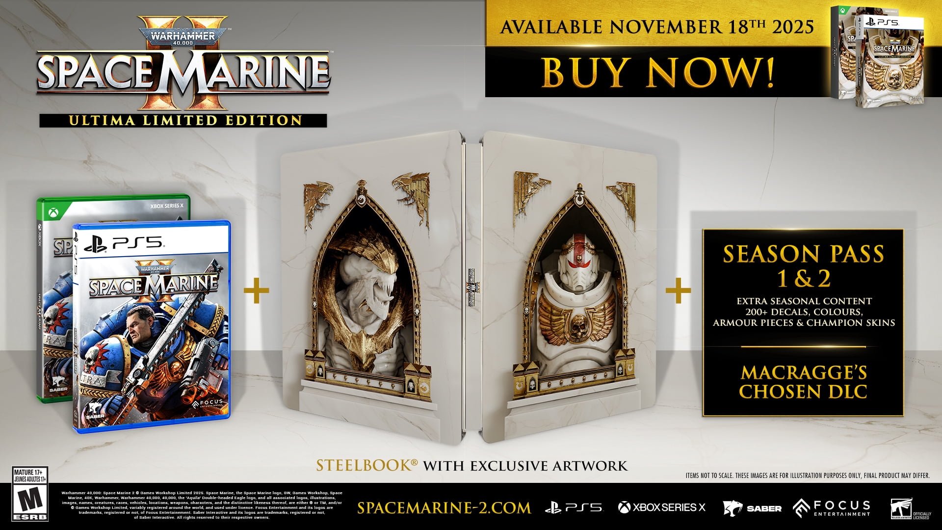 Warhammer 40,000 Space Marine 2 Ultima - Xbox Series X