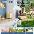 thumbnail image 6 of Topbuy 3-in-1 Basketball Hoop Set Stand Toddler Basketball Hoop Game Set White, 6 of 7