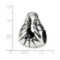thumbnail image 2 of Sterling Silver Reflections Striped Handbag Bead Charm - Measures 11.82x8.18mm Wide, 2 of 2
