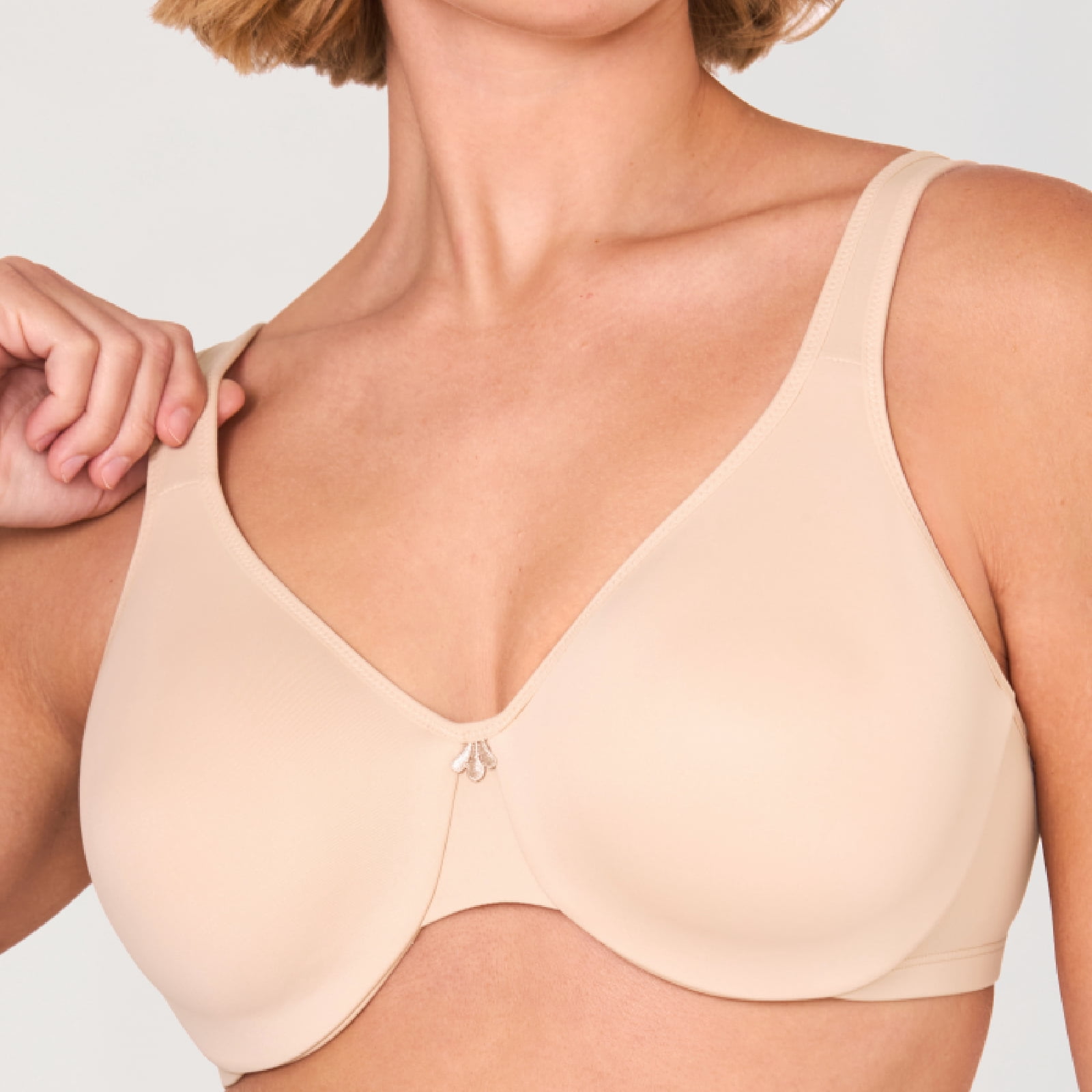 DELIMIRA Women's Minimizer Bra Plus Size Underwire Full Coverage Seamless Bras