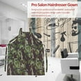 thumbnail image 2 of Salon Barber Waterproof Apron Hair Cutting Cloth Hairdresser Gown Unisex with Two Pockets, 2 of 4