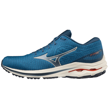 

Mizuno Men s Wave Inspire 18 Waveknit™ Running Shoe Size 12.5 Faience (Fcfc)