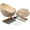 Round Deluxe Set, variant on Banneton Bread Proofing Set, Artisan Sourdough Bread Making Kit, 9 Inch Handwoven Rattan Baskets and Liners, Metal & Plastic Dough Scrapers, Scoring Lame & Case, 4 Extra Blades, Set of 2, Round