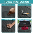 thumbnail image 5 of Black Rubber Truck Floor Mat Liner Protective Cover 5.5 Feet-Black Rubber Truck Bed Floor Mat Liner, 5 of 9