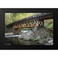 thumbnail image 2 of Head, Danny 24x17 Black Modern Framed Museum Art Print Titled - Rusty Bridge, 2 of 5