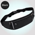 thumbnail image 4 of Riñonera Deportiva para para Correr Equipo para Exteriores para Hombres Y Mujeres Antiderrames Nueva Mini Riñonera Invisible (negro) 4, 4 of 9