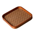 thumbnail image 1 of KLKCMS Jewelry Display Tray Wooden Frame Storage Tray for Side Table Smooth Surface 20.5x20.5x2cm, 1 of 9