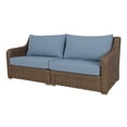 thumbnail image 6 of Better Homes & Gardens Bellamy 4 Piece Patio Conversation Set with Barrel Back Chairs, Blue, 6 of 10