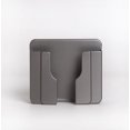 thumbnail image 1 of Sticky on Wall Stand Mount Mobile Phone Charger Socket Pocket, Storage Box Cell Phone Remote Control Holder, Damage-Free Universal Dock Case with Double Sieded Foam Tape (Grey), 1 of 4