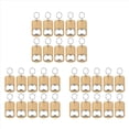 thumbnail image 1 of Juego de 30 Piezas de con Abrebotellas de Madera, Juego de Abridores de , Llaveros Grabados en , Etiqueta para Llaves para el Hogar, Cocina, Fiesta, 1 of 5
