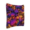thumbnail image 2 of Bingfone Skull Linen Throw Pillow Covers Cushion Case Pocket Button Vintage Farmhouse Pillowcase for Sofa Couch Bed 18"x18", 2 of 9
