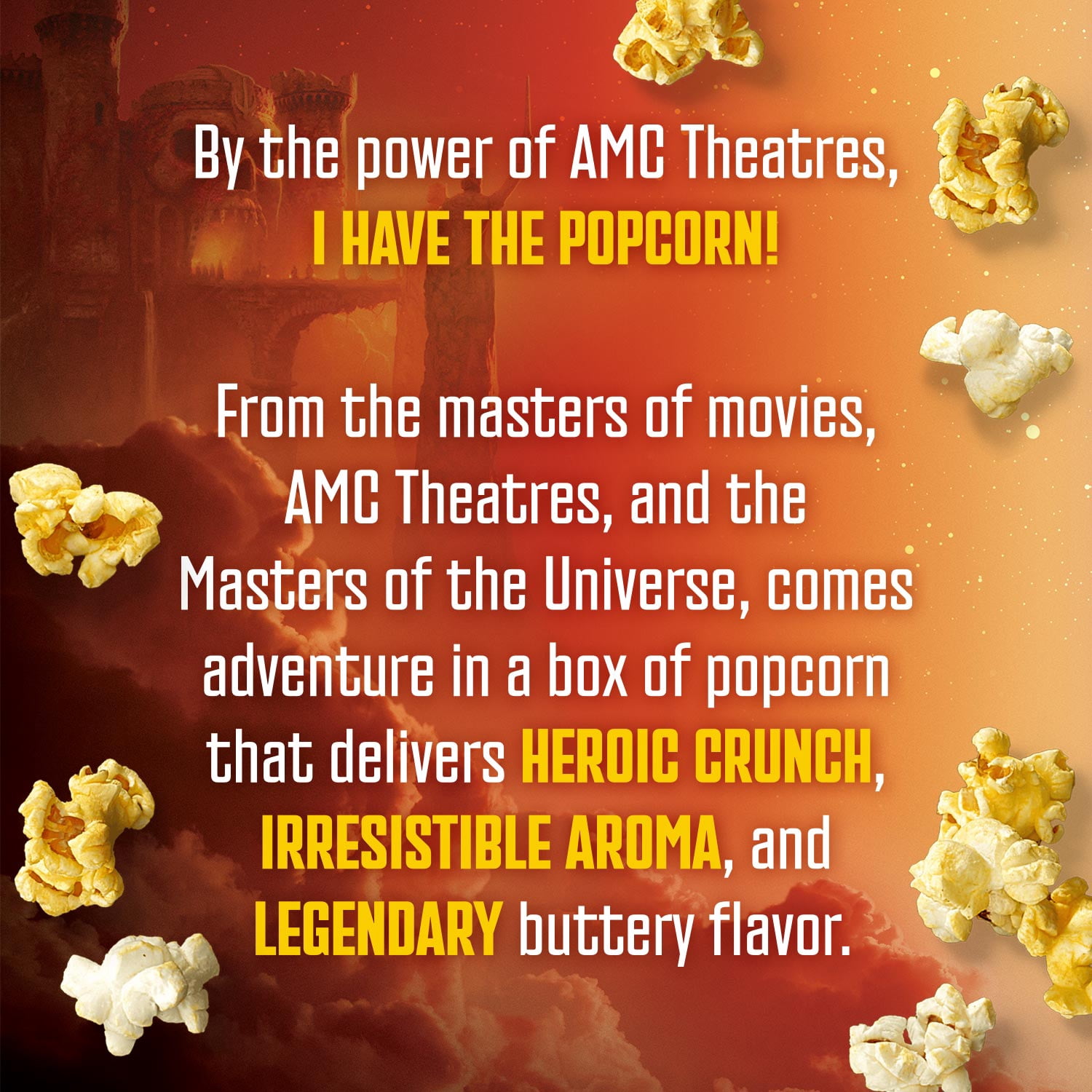 AMC Theatres Microwave Popcorn 6ct, Extra Butter