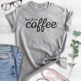 thumbnail image 2 of But First Coffee T-shirt, Unisex Women's Men's Shirt, Funny Coffee T-shirt, Caffiene Shirt, Espresso Shirt, Heather Gray, Large, 2 of 6