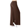 thumbnail image 4 of Wide Leg Pants Women Modal Cotton Soft Casual Lounge Comfy Stretch Sleepwear Workout Gym Yoga Pants with Pockets, 4 of 7