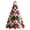 Snowman, variant on Christmas DIY Quilted Fabric Tree Craft Kit, 3D Padded Patchwork Sewing Set for Beginners, Home Mantel Table Office Display, Gift for Craft Lovers, Snowman, 12x6in