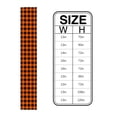 thumbnail image 2 of Table Runner Dresser Scarf 13 x 48 Inch Rustic Orange and Black Buffalo Plaid Table Runners Non-Slip Heat Kitchen Dining Table Decor for Indoor Outdoor Home Party Decoration, 2 of 7