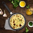 thumbnail image 5 of Starfrit La Forge Classic 9.5" Flat Tava Pan, Ideal for Thin Crepes, Dosas, Chapatis, Parathas and More, Non-Stick Forged Aluminum, Oven Safe, Black, 5 of 5