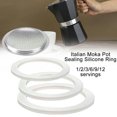TUMALL Rubber Seal Sieve Accessories Appliances Coffee Flexible