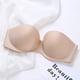 thumbnail image 2 of Sujetador push up invisible Nikou sin tirantes para bodas Talla A B C D, 2 of 9