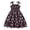 00-Pink421, variant on WOYY Girls Sleeveless Ruffle Floral Dress Casual Tiered A Line Dresses, Pink, Sizes 2-8