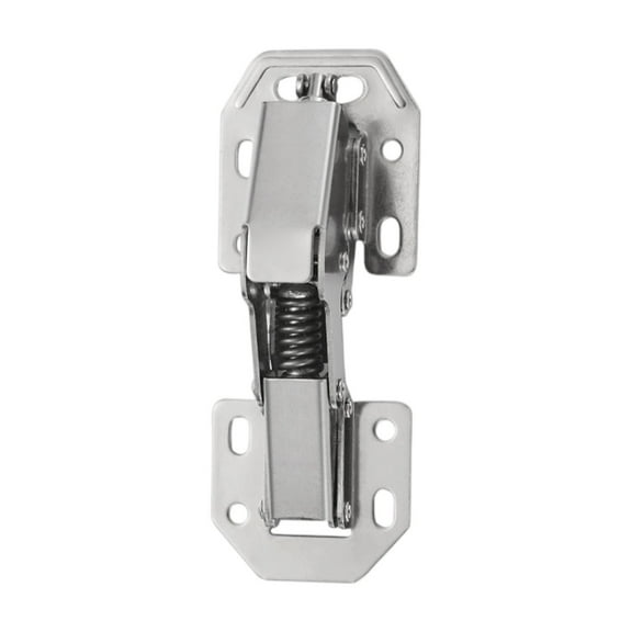Stainless Steel Frogs Hinge 4-inch Thick Bridgess Type Buffer Hinge Slot Free Marbless Cabinet Door Mahjong Table Hinge