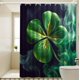 thumbnail image 4 of Cortinas de ducha impermeables para el Día de San Patricio, decoración de baño, cortinas de ducha de poliéster, accesorios de baño, cortina de ducha de poliéster., 4 of 6