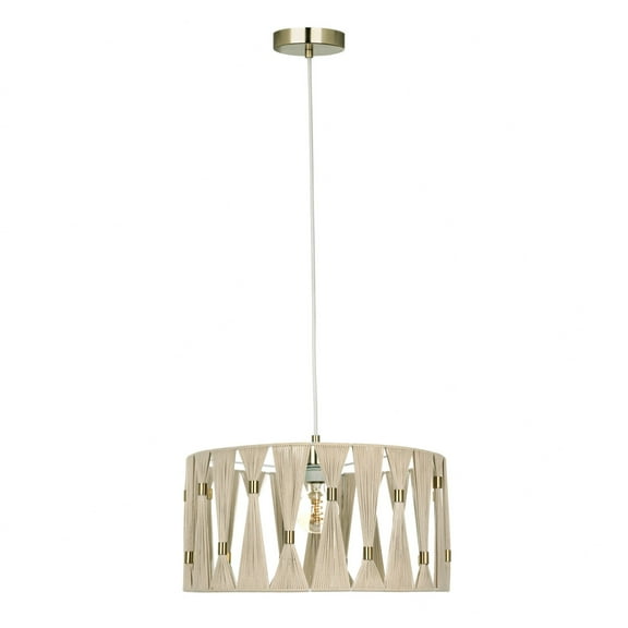 Eglo Lighting - Macclenny - 1 Light Pendant-9.45 Inches Tall and 19 Inches Wide