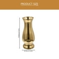 thumbnail image 2 of Masteelf Metal Decorative Flower Vase Simple Flower Holder Home Decor, 2 of 8