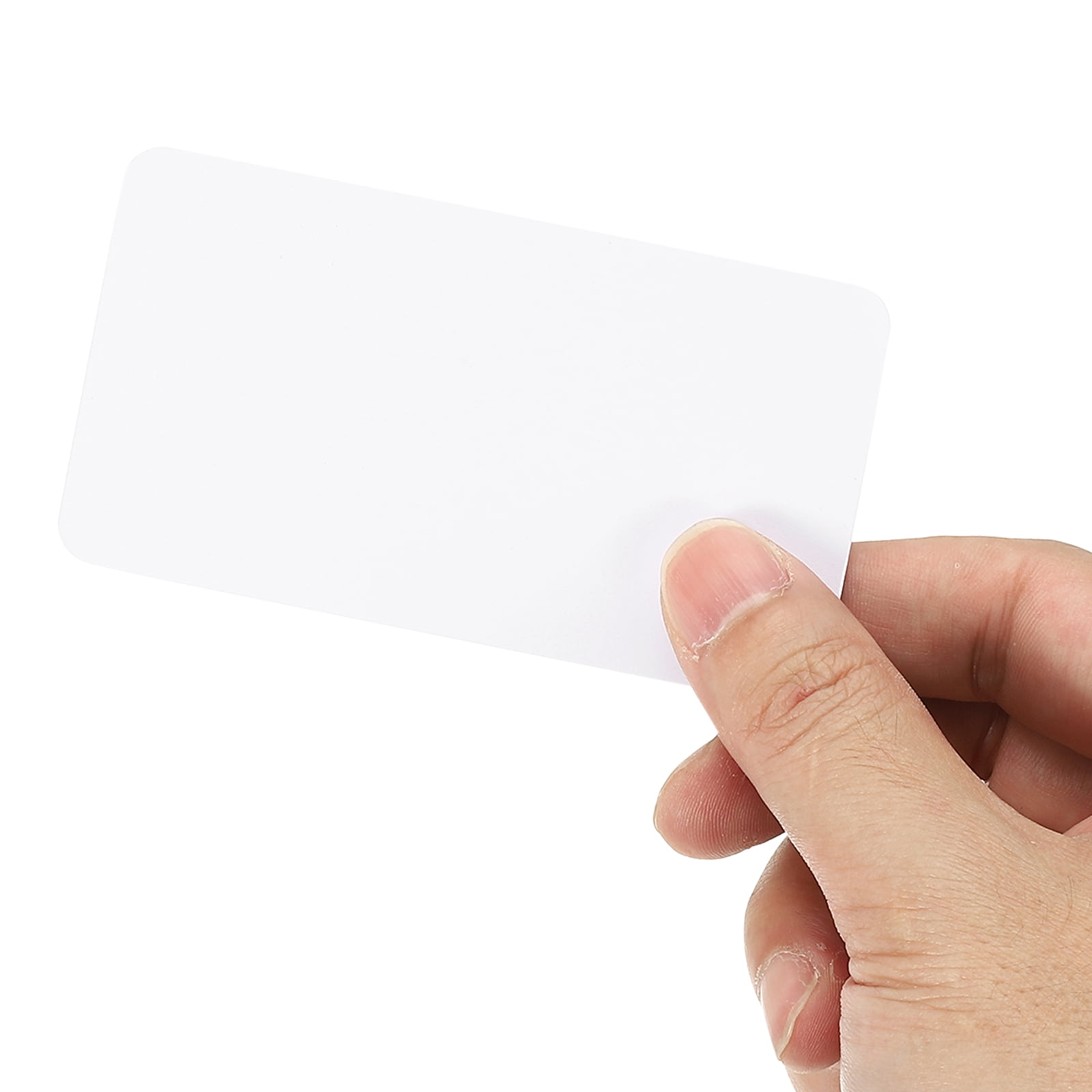 3.5"x2" Blank Paper Business Cards 600 Pack Small Index Flash Cards Words Message Note Card Mini Paper Tags for DIY Craft Scrapbooking, White
