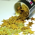 thumbnail image 1 of Confetti Star 3/4" Prisma Gold - Pouch (1/2 oz) - CCP8391, 1 of 8