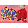 thumbnail image 5 of Funny Party Darts Games Fabric Plate Set Sport Double Target Dart Dartboard Boards Toys For Children Adult Cave Games Soft Paper, 5 of 5