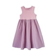thumbnail image 3 of Vestido de princesa dulce para niñas, sin mangas, con diseño de patchwork y volantes, vestido esponjoso sin mangas para niñas, 3 of 5