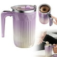 thumbnail image 3 of LAILLSH 2026 New Arrival Glass Bottles Stirring Mug 450ml Cup with Detachable Stirrer Rechargeable Automatic Stirring Cup for Tea Beverages Drink Birthday Home Kitchen Cafe, 3 of 9