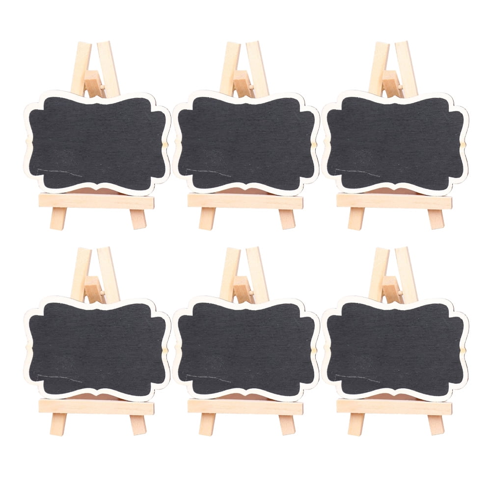 Message Mini Chalkboards Board Ornament Blackboard Display Place Signs