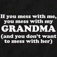 thumbnail image 2 of CafePress - You Mess With My Grandma - Cute Infant Bodysuit Baby Romper - Size Newborn - 24 Months, 2 of 3