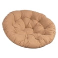 thumbnail image 3 of Cojín para silla de columpio, cojín para silla de jardín, cojín para asiento de hamaca elegante y multiusos Caqui, 3 of 8
