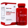 thumbnail image 1 of Smart Mega ANAHUAC Omega 3 con Astaxsantina al 10% 30 Cápsulas Suplemento Alimenticio SMART MEGA, 1 of 7