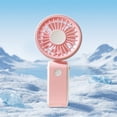 thumbnail image 4 of Oefntac Cool Desktop Handheld Lanyard Small Fan USB Rechargeable Quiet Portable Powerful Mini Personal Fan Outdoor Indoor, 4 of 7