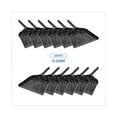 thumbnail image 3 of BOARDWALK Metal Dust Pan 12" Wide 2" Handle Black 04212EA, 3 of 6