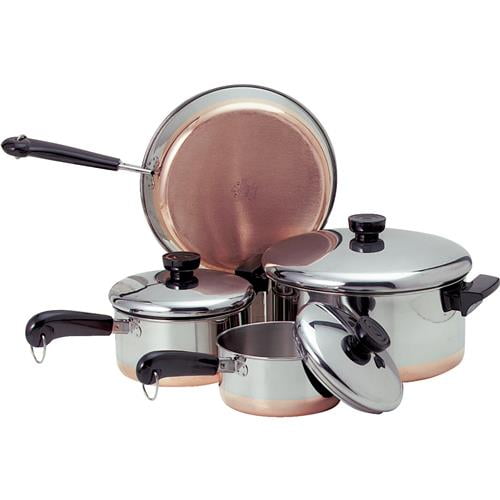 Revere Copper Bottom Line 7piece Set