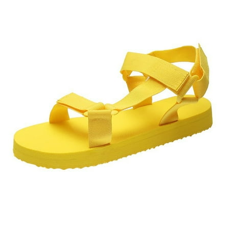 

Soft Slip Sandals Woman Buckle Strap Foam Sole Durable Sandals Ladies Outdoor Casual Beach Shoes (Color : White-Dinosaur Doodle4 Size : 40)