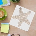 thumbnail image 3 of Starfish Stencils 11.8x11.8inch Plastic Mandala Starfish Painting Stencils Reusable Create DIY Starfish Crafts and Projects Stencils Ocean Theme Stencil for Painting on Wood Wall Floor DIY, 3 of 7