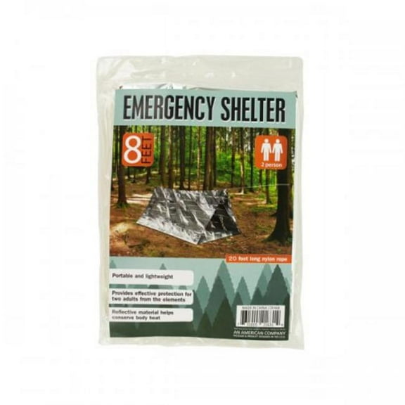 Bulk Buys 2 Person Emergency Shelter, Case of 4