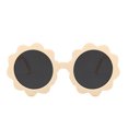 thumbnail image 2 of Kmbangi Lunettes de Soleil de Plage pour Enfants, Forme de Fleur Ronde Protection UV400, 2 of 9