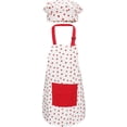 thumbnail image 1 of Delantal Infantil Gorro Cocinero-S Rojo Fresa + Gorro Cocinero (Observaciones Color Gorro) Zhivalor Utensilios de Cocina, 1 of 7