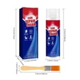 thumbnail image 3 of Sealant Caulk Waterproof, Waterproof Silicone Sealant, 3.53 Oz, Oil Leak Sealer, Wall Repair Kit, Pipe Thread Sealant, indoor Outdoor Surfaces, 1 Brush, 3 of 8